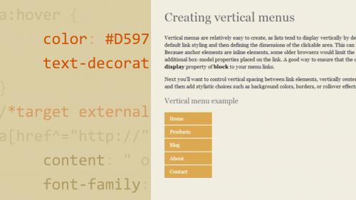 Lynda - CSS: Styling Navigation - 90367