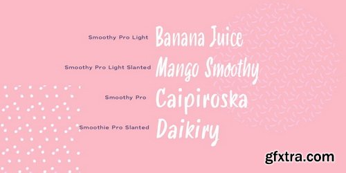 Smoothy Pro Font Family