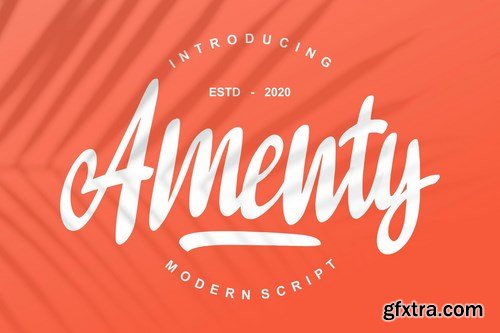 Amenty Modern Script