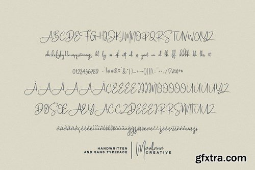 Poliesster - Font Duo Script Sans