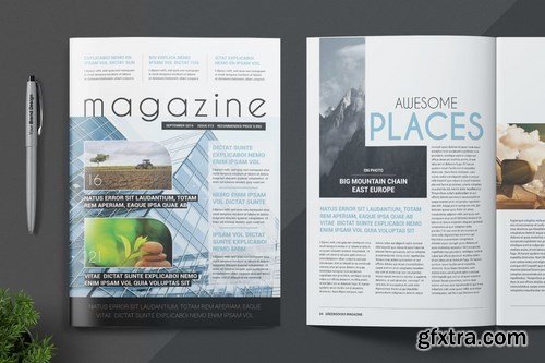 Magazine Template