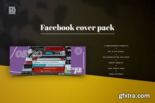 Retro Facebook Cover Pack