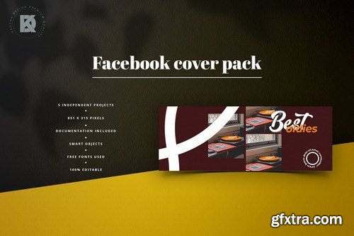 Retro Facebook Cover Pack