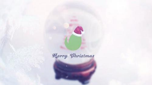 Videohive - Christmas Snow Globe Grettings