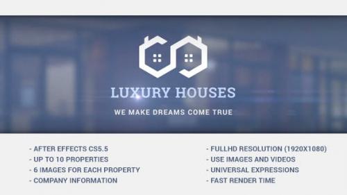 Videohive - Luxury Houses - Real Estate Presentation