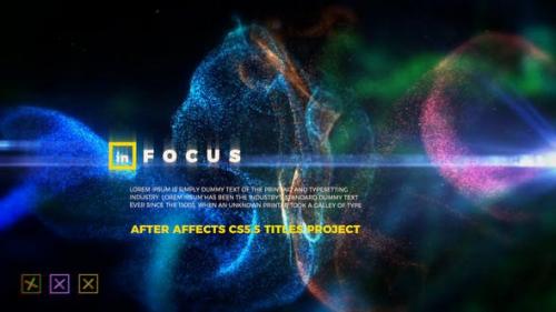 Videohive - In Focus - Particle Titles