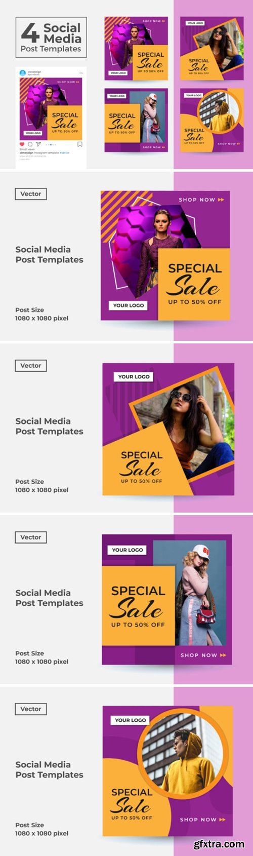 Social Media Post Template Vol 50 2351551