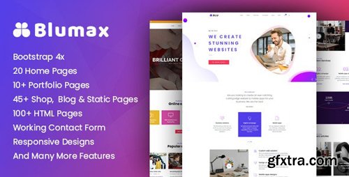 ThemeForest - Blumax v1.1.1 - Multipurpose Responsive Joomla Website Template - 24428946