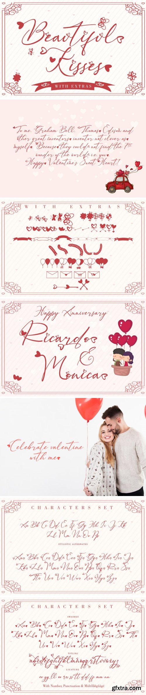 Beautiful Kisses Font