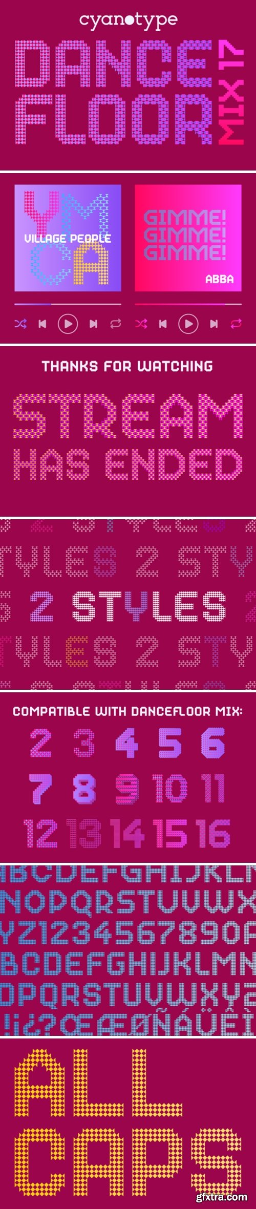 Dance Floor Mix 17 Font