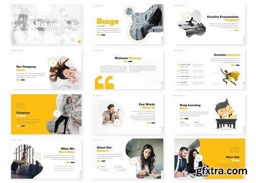 Bingo - Powerpoint Google Slides and Keynote Templates