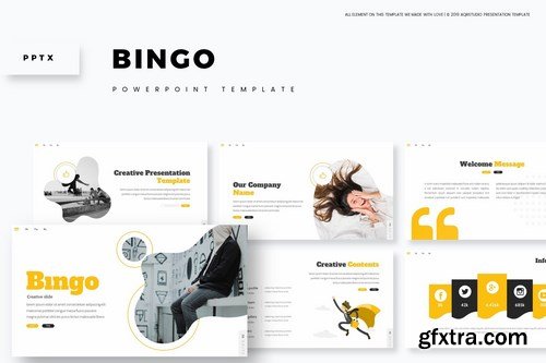 Bingo - Powerpoint Google Slides and Keynote Templates