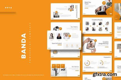 Banda - Powerpoint Google Slides and Keynote Templates