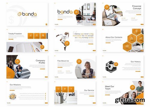 Banda - Powerpoint Google Slides and Keynote Templates