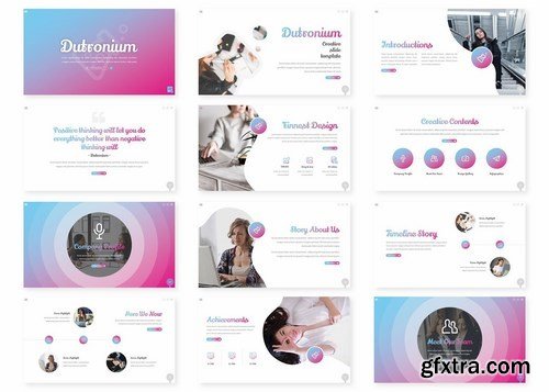 Dutronium - Powerpoint Google Slides and Keynote Templates