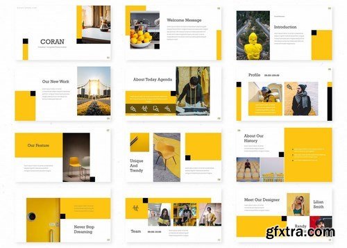 Coran - Powerpoint Google Slides and Keynote Templates