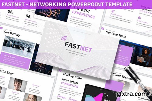 Fastnet - Networking Powerpoint Template