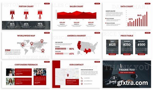 Culture - Bikers Powerpoint Template