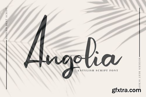 Angolia Script Font