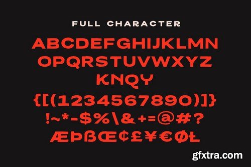 Melburch Typeface