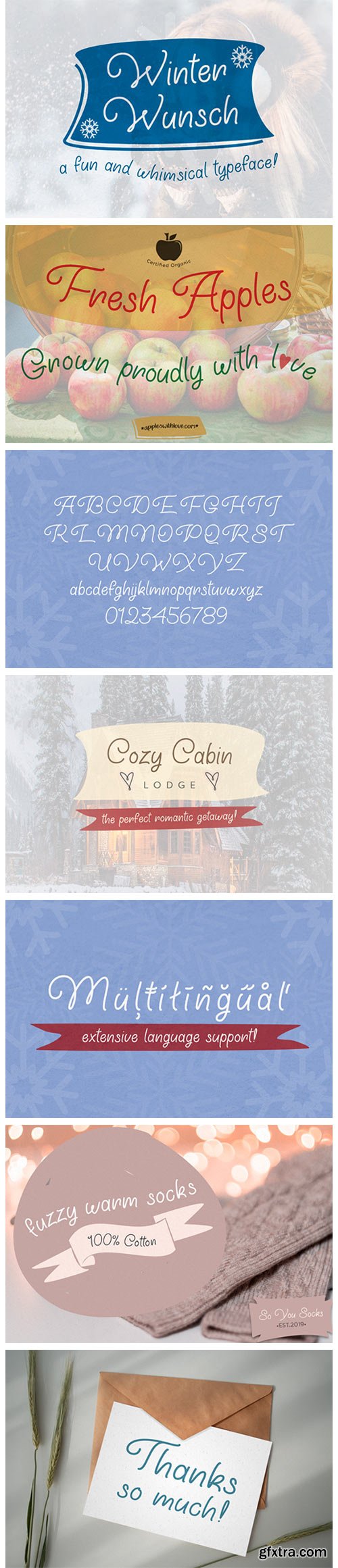 Winter Wunsch Font