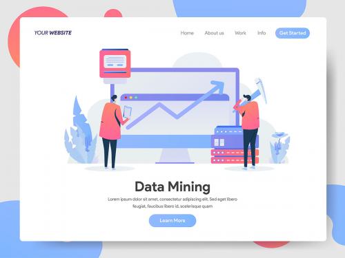 Data Mining Illustration - data-mining-illustration-c2c11d23-d6c9-4f45-9619-9dda611a6573