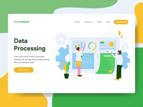 Data Processing Illustration - data-processing-illustration