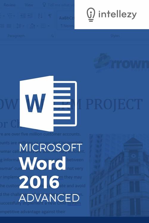 Oreilly - Word 2016 Advanced - 006163CWORKS