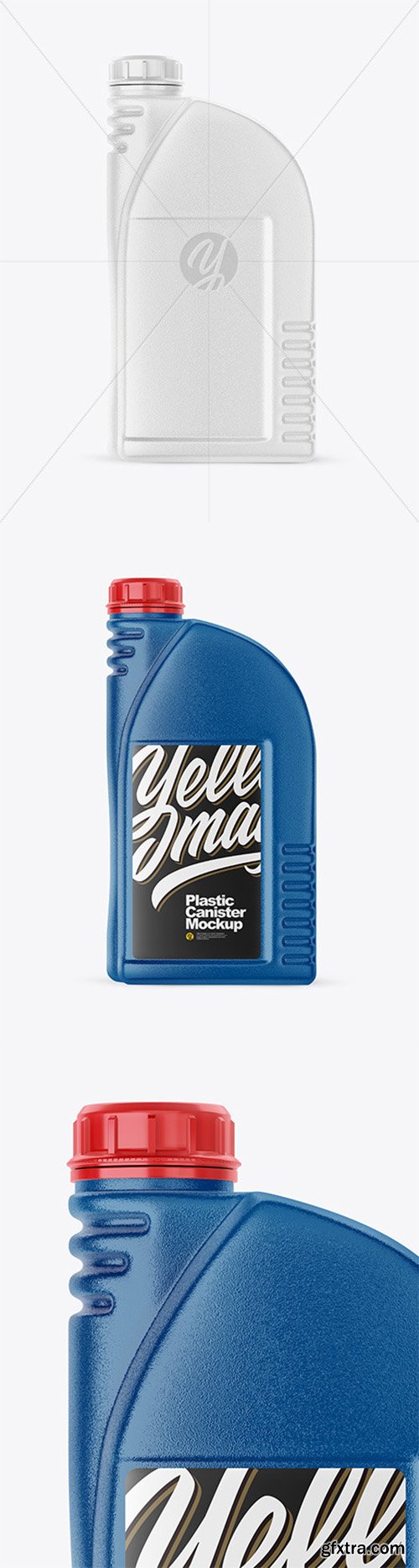 Plastic Canister Mockup 51081