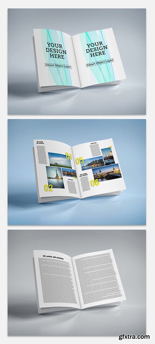 Open Magazine Mockup 221859657