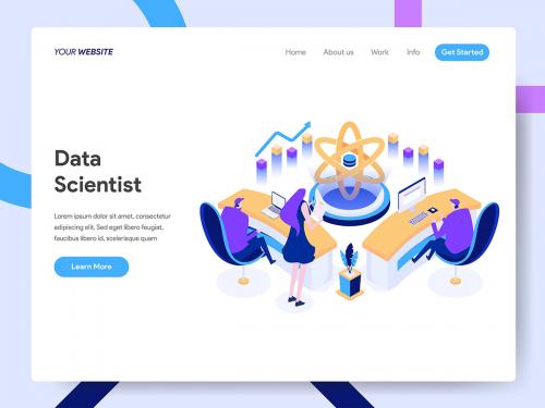 Data Scientist Isometric Illustration Concept - data-scientist-isometric-illustration-concept-eb1aa494-0101-4abe-9768-d99ce48ad99f