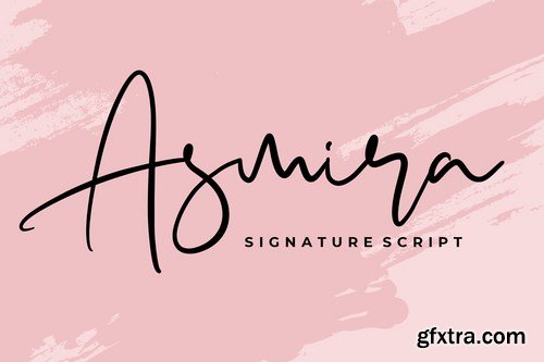 Asmira Signature Script Font