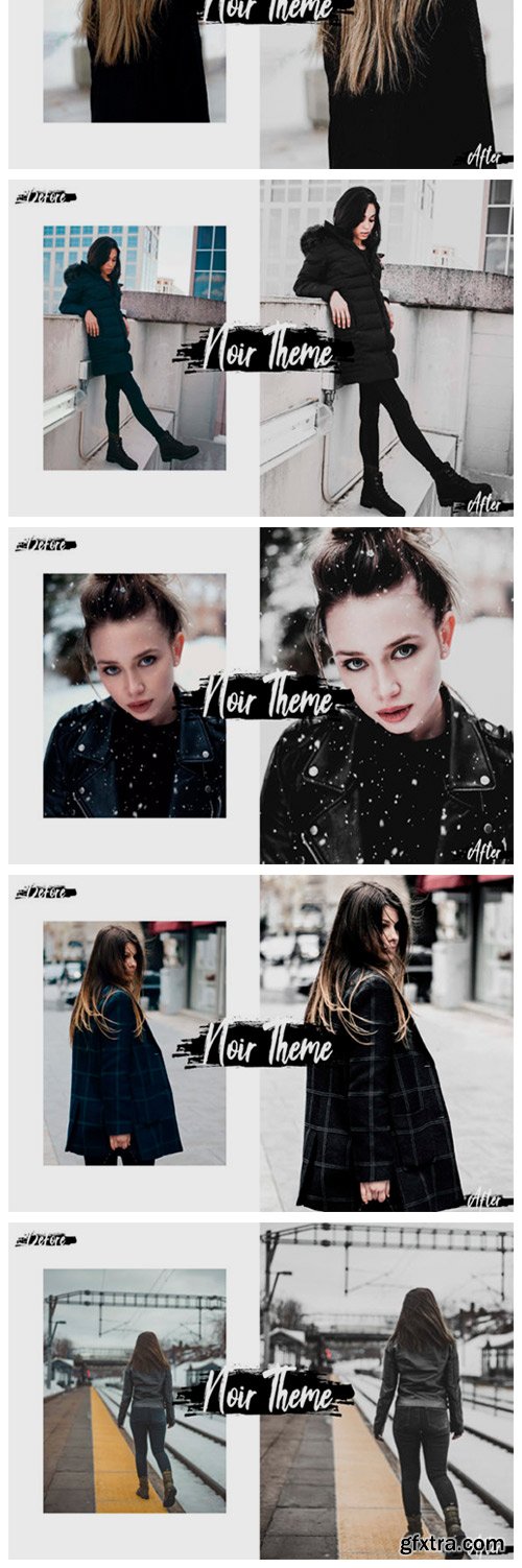 05 Noir Theme Mobile Lightroom Presets 2362239