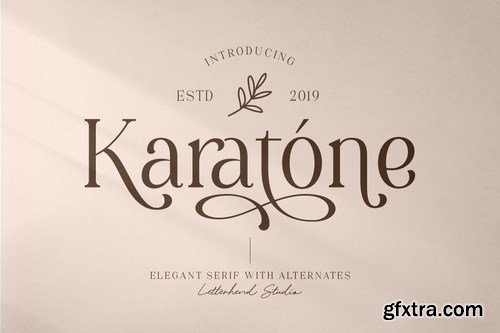 CM - Karatone - Elegant Serif 4416976