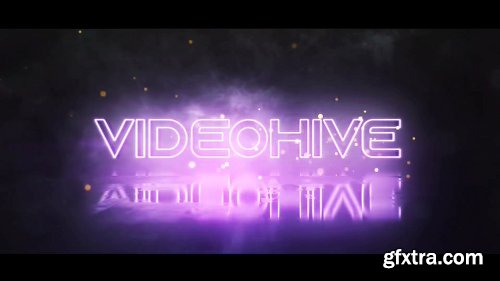 Videohive Neon Logo Opener 24168138