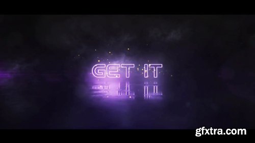 Videohive Neon Logo Opener 24168138