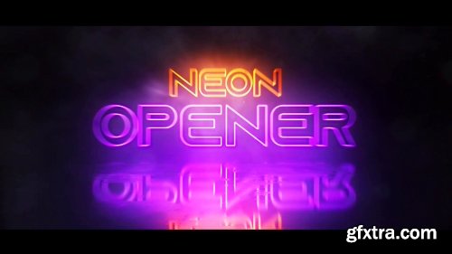 Videohive Neon Logo Opener 24168138