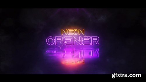 Videohive Neon Logo Opener 24168138