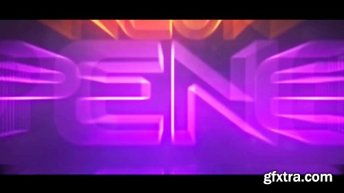 Videohive Neon Logo Opener 24168138