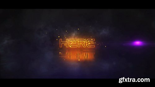 Videohive Neon Logo Opener 24168138