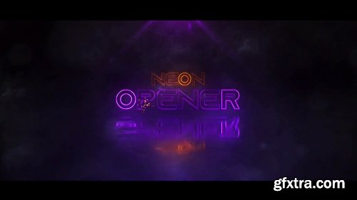 Videohive Neon Logo Opener 24168138