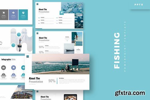 Fishing - Powerpoint Google Slides and Keynote Templates