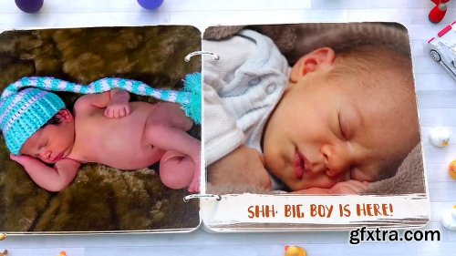 Videohive Creative Baby Photo Album 23592008