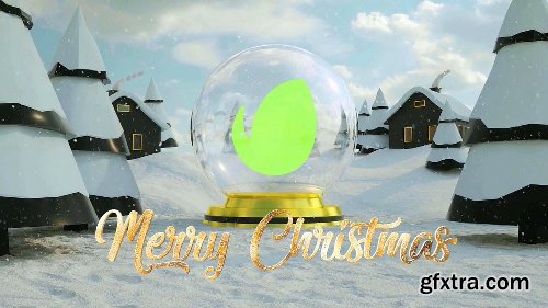 Videohive Christmas Logo Intro 25107889