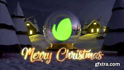 Videohive Christmas Logo Intro 25107889