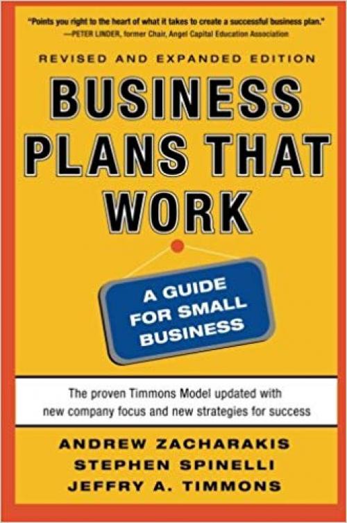 Business Plans that Work: A Guide for Small Business 2/E - 0071748830