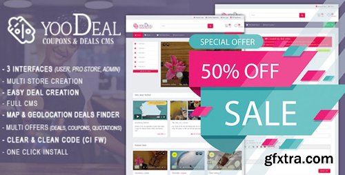 CodeCanyon - YooDeal v1.2.1 - Coupon, Deal & Online Quotation - 20283716