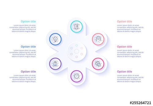 6 Step Infographic Layout - 255264721 - 255264721