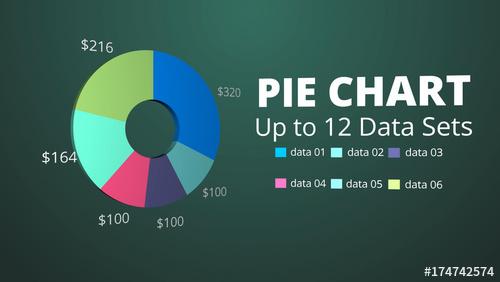 Data-Driven 3D Pie Chart Infographic - 174742574 - 174742574