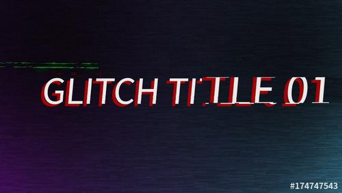 Bright Glitch Title 1 - 174747543 - 174747543